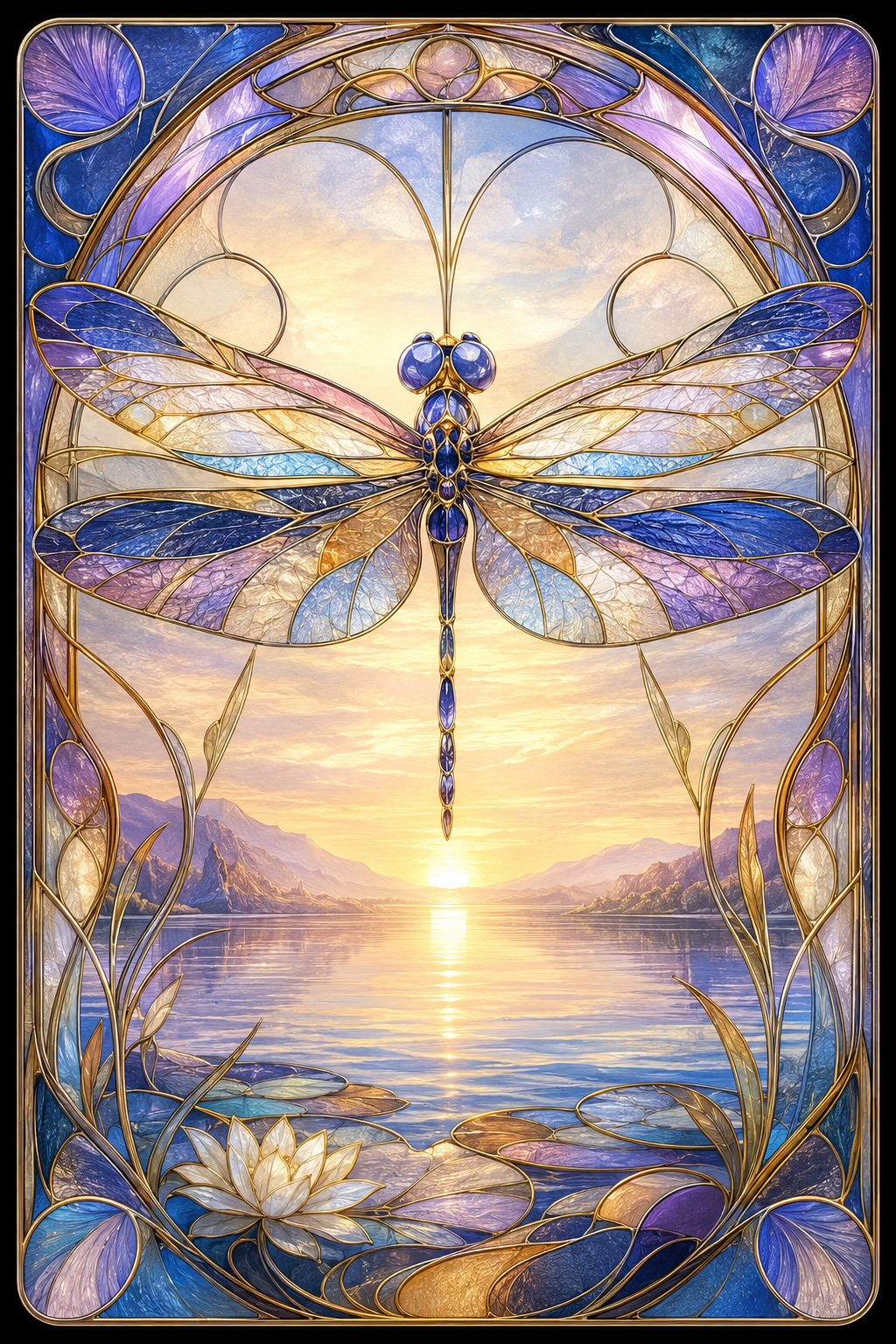 La Libellule, carte de l’Oracle vivant du Souffle